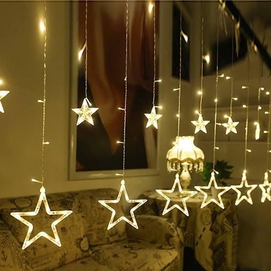 Decorative Star Curtain Lights