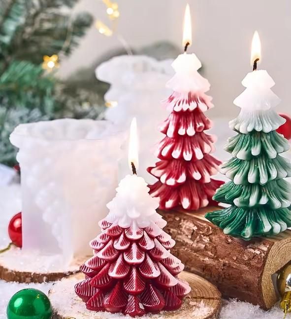 Long&nbsp;Scented&nbsp;Christmas&nbsp;Tree&nbsp;Candle