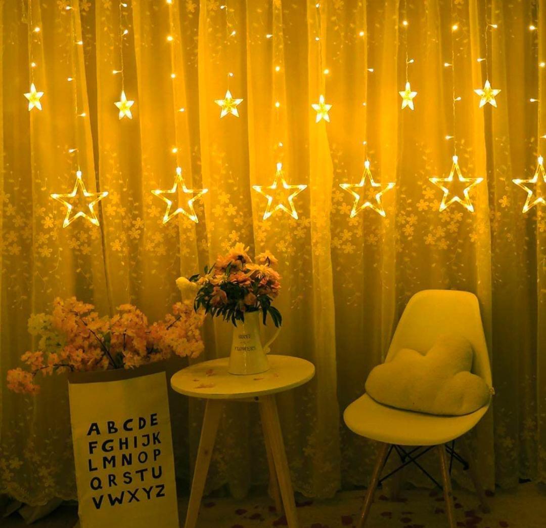 Decorative Star Curtain  Lights