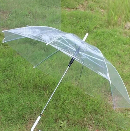 Clear Dome See Through Umbrella Transparent Rain Windproof